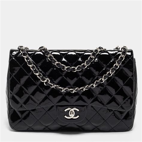 patent leather chanel flap bag|Chanel patent leather mini bag.